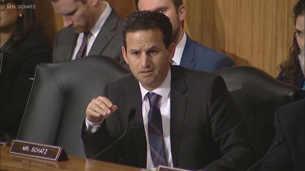 VIDEO Hawaii Senators Grill Big Business Execs In D C 