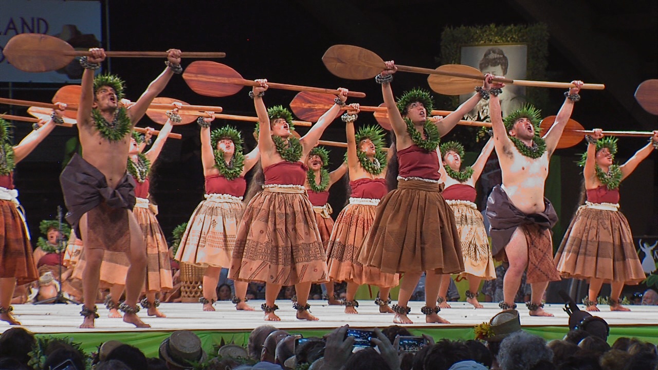 VIDEO Merrie Monarch Hoike Halau O Kekuhi Honors Hokulea