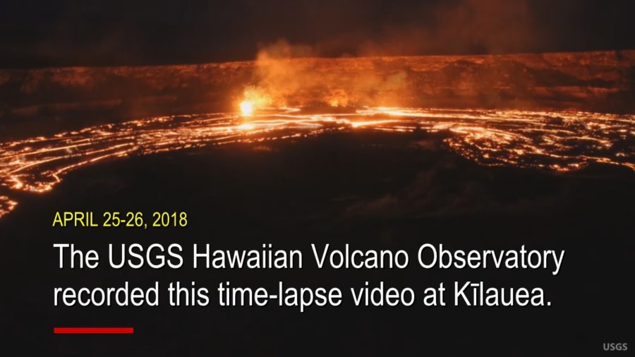 VIDEO: Time-lapse Captures Sprawling Volcano Lava Overflow
