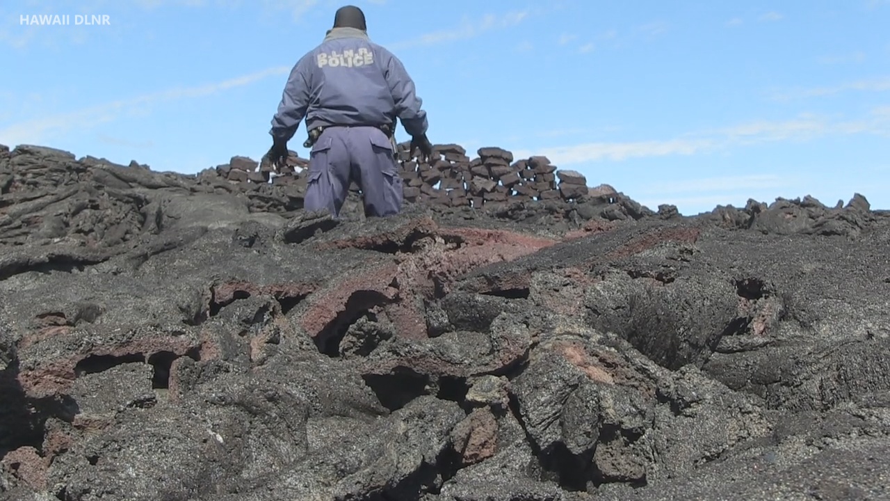 VIDEO Hawaii Cracks Down On Lava Rock Removal