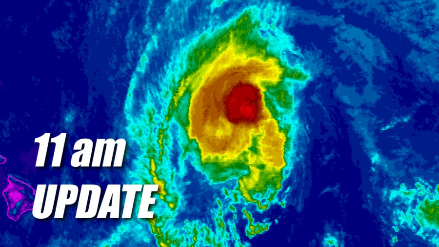 Hurricane Olivia Update for 11 am Monday