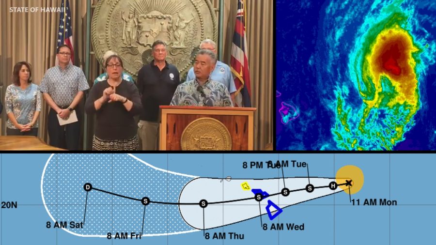 VIDEO: Closures Announced As Hawaii Officials Prepare For Olivia