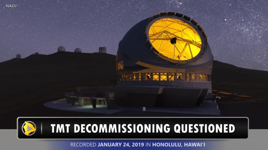 VIDEO: Senators Question TMT Decommissioning