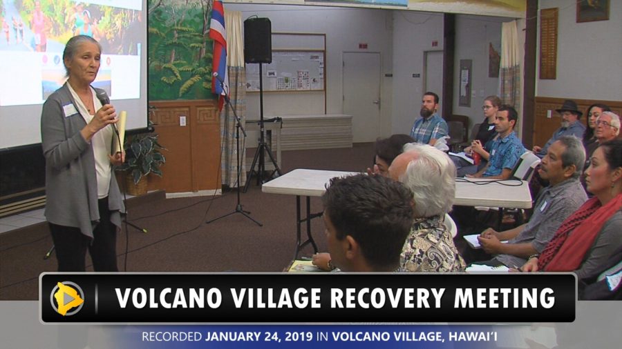 VIDEO: Volcano Village Talks Economic Recovery