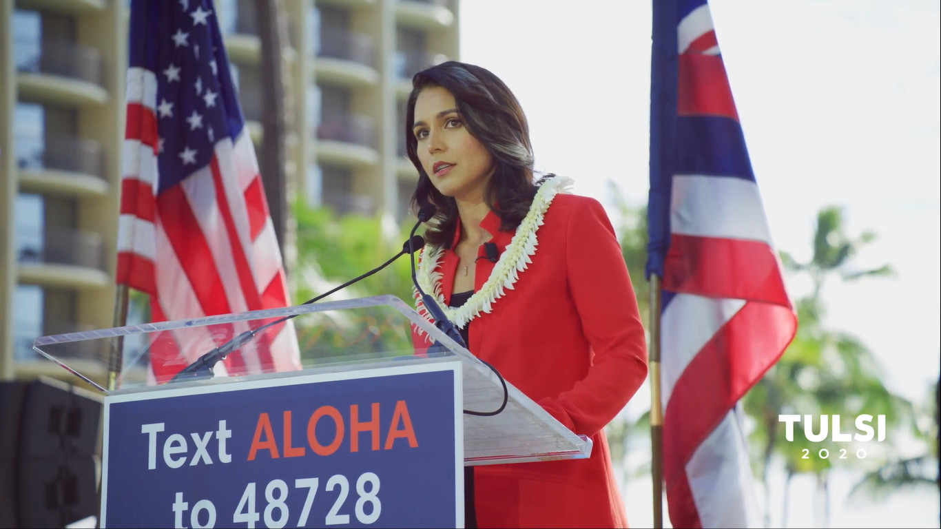 VIDEO: Tulsi Gabbard Kicks Off 2020 Presidential Campaign1366 x 768