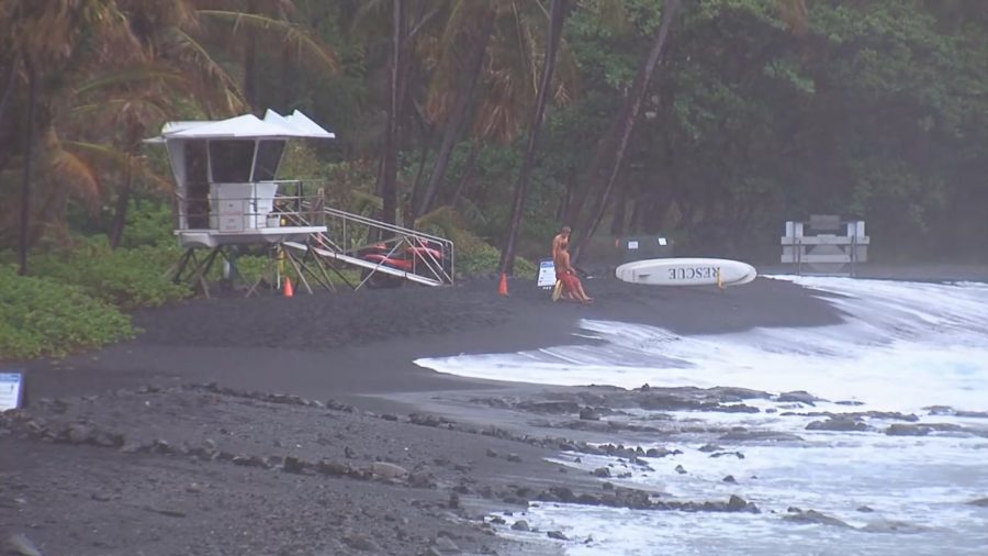 Pohoiki, Punaluu Beaches Closed Due To High Surf