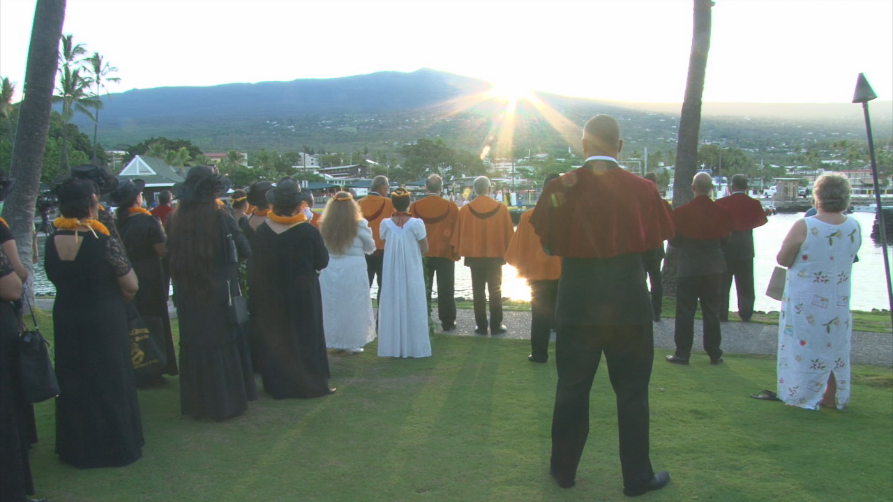 VIDEO Sunrise Procession Marks 200th Anniversary Of King Kamehameha’s