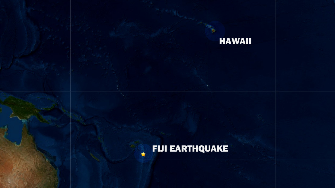 No Tsunami Threat After 6 7 Earthquake Near Fiji