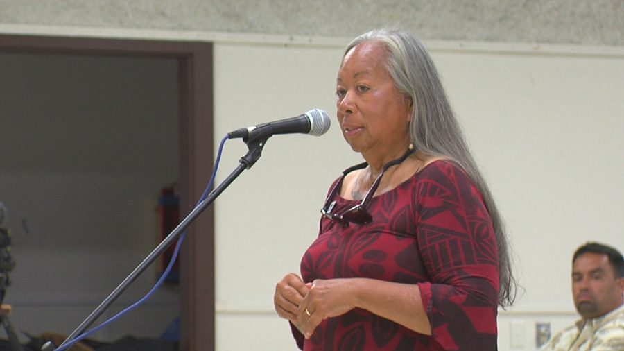VIDEO: Noe Noe Wong-Wilson Reminds OHA State Closed Mauna Kea