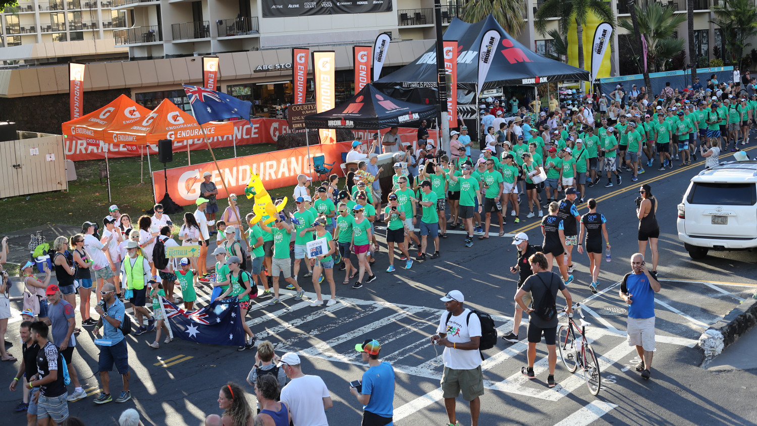 Ironman Events In Kona Begin With Parade Keiki Dip n Dash