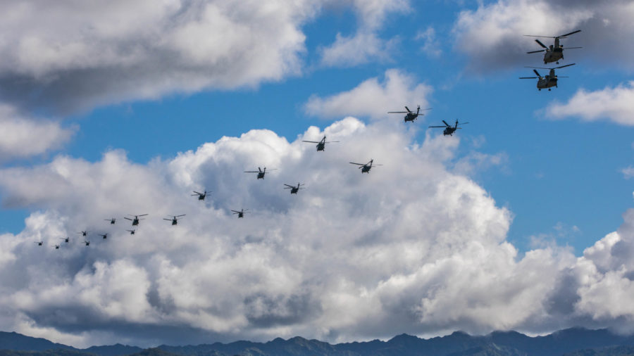 Helicopters Fill The Sky: Pohakuloa Training Advisory Issued