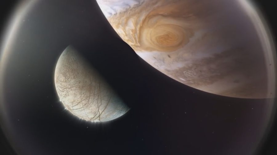 VIDEO: NASA Detects Water Vapor Above Europa Using Keck Observatory