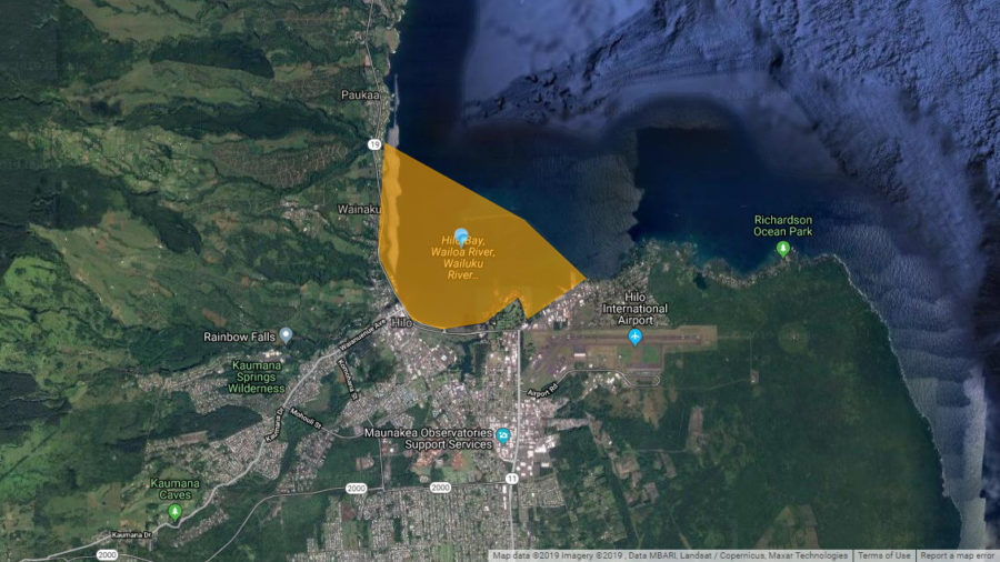 Brown Water Advisory Issued For Hilo Bay