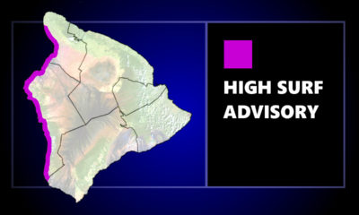 High Surf Advisory In Effect For Kona