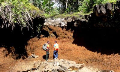 VOLCANO WATCH: Analyzed Island Ash Deposits Shed Light On Possible Origins