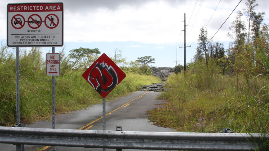 Pohoiki Road Restoration Part Of $82 Million FEMA Agreement