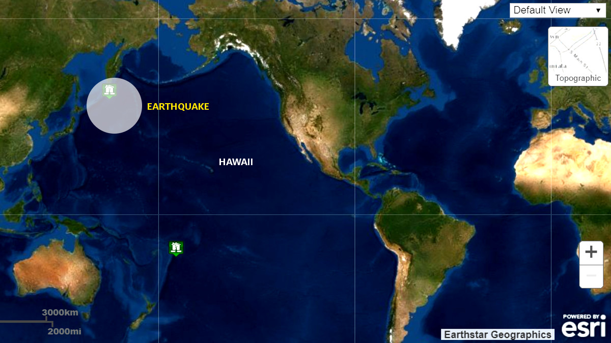 Civil Defense Tsunami Watch Cancelled After Earthquake Off Russia