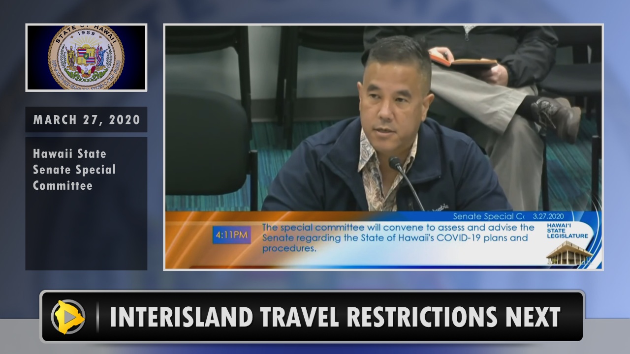 VIDEO Hawaii Interisland Travel Restrictions Next