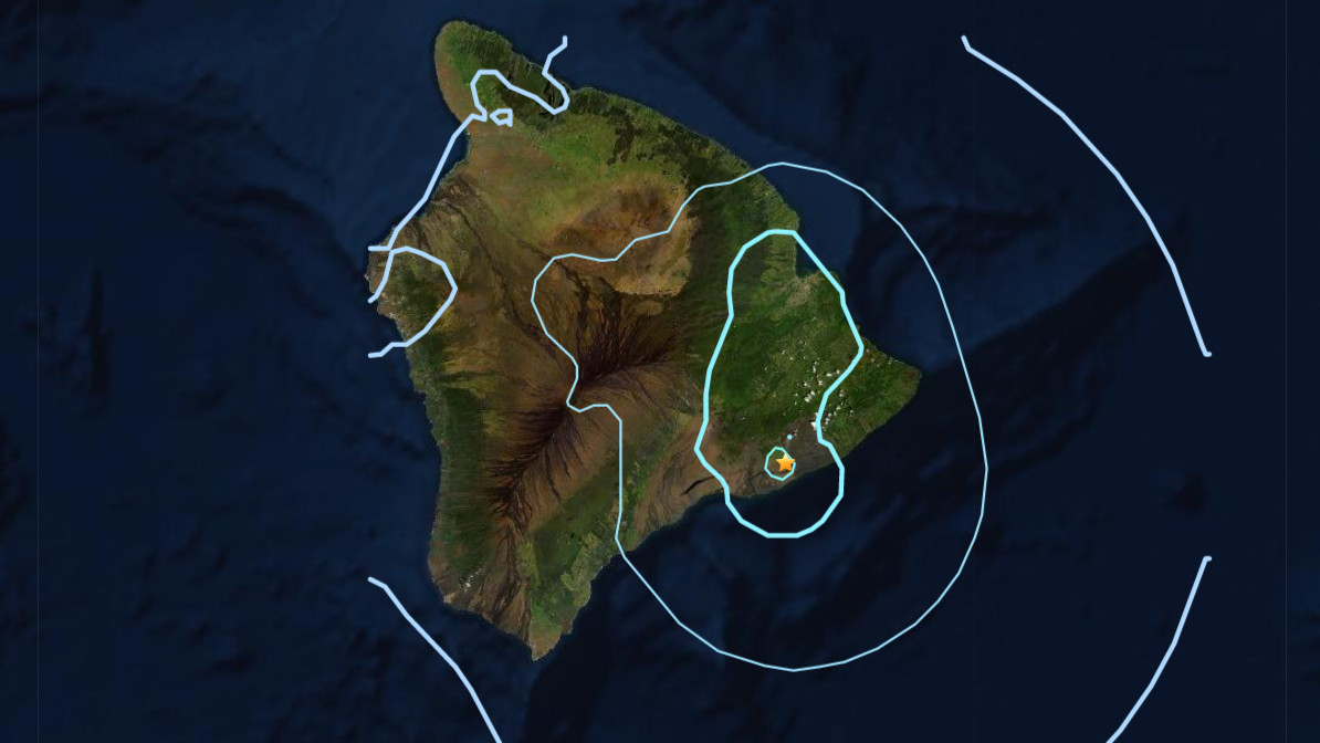 Hawaii earthquake kona