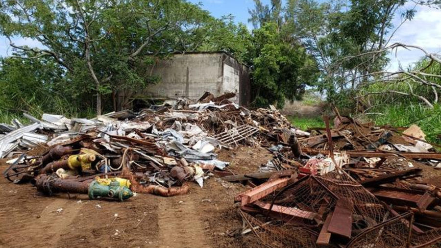 Dump Site In Oʻokala Includes Discarded Military Waste