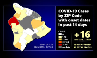 Hawaiʻi Island COVID-19 Saturday Update: 16 New Cases