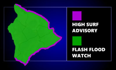 Hawaiʻi Island Under Flash Flood Watch