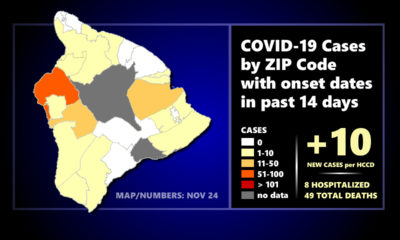 Hawaiʻi Island COVID-19 Tuesday Update: 10 New Cases