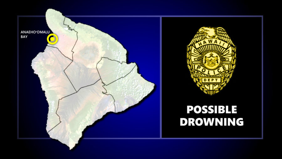 Possible Drowning Reported At Anaehoʻomalu Bay
