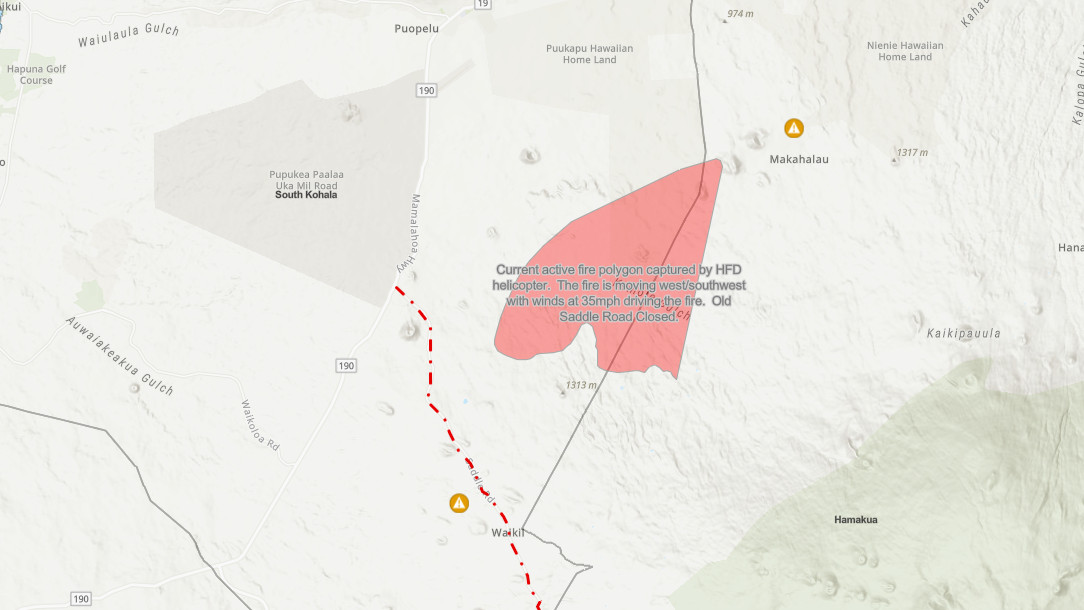 Evacuations Ordered As Big Island Brush Fire Grows To 14,000 Acres