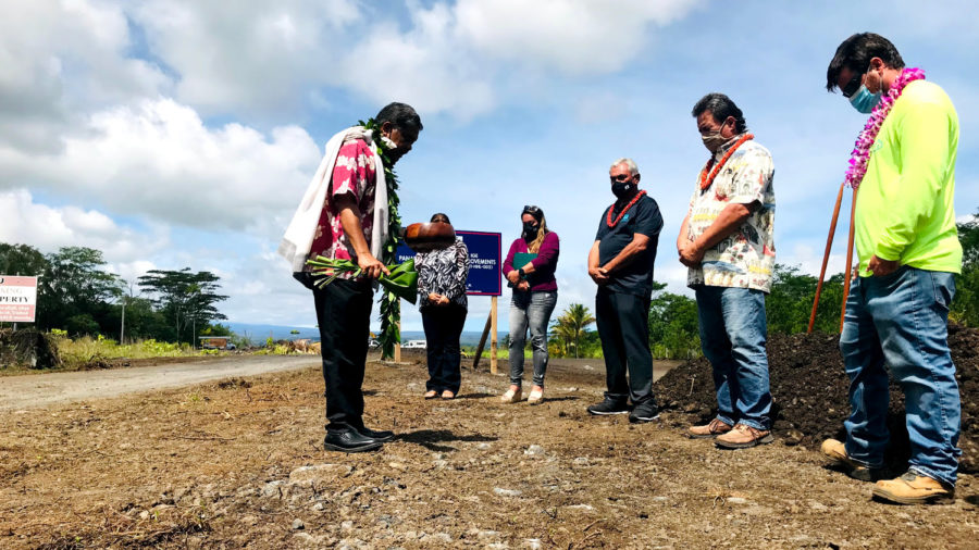 DHHL Breaks Ground On New Panaʻewa Subsistence Ag Lots