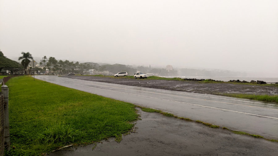 High Surf Closes Hilo Bayfront Highway Again
