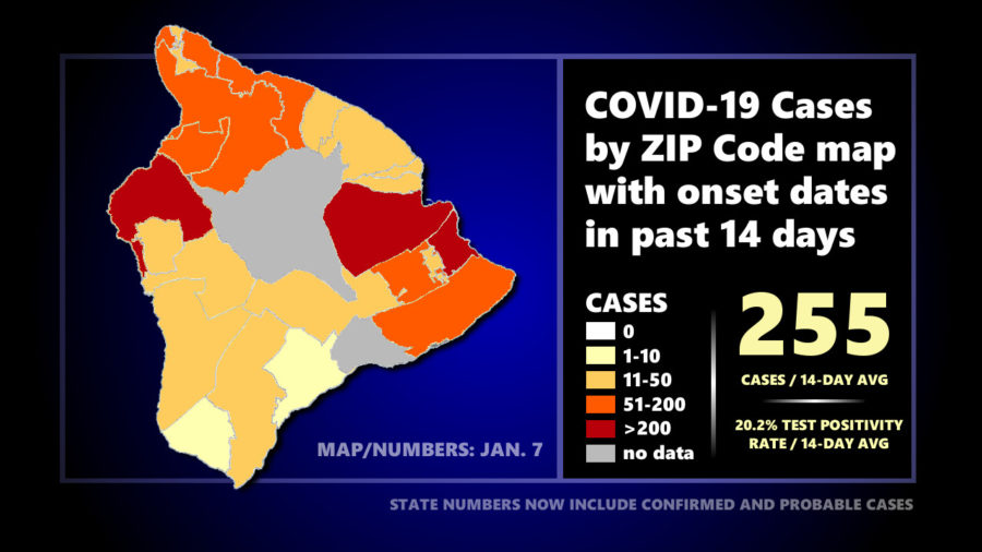 Hawaiʻi COVID-19 Update: 286 New Cases On Big Island