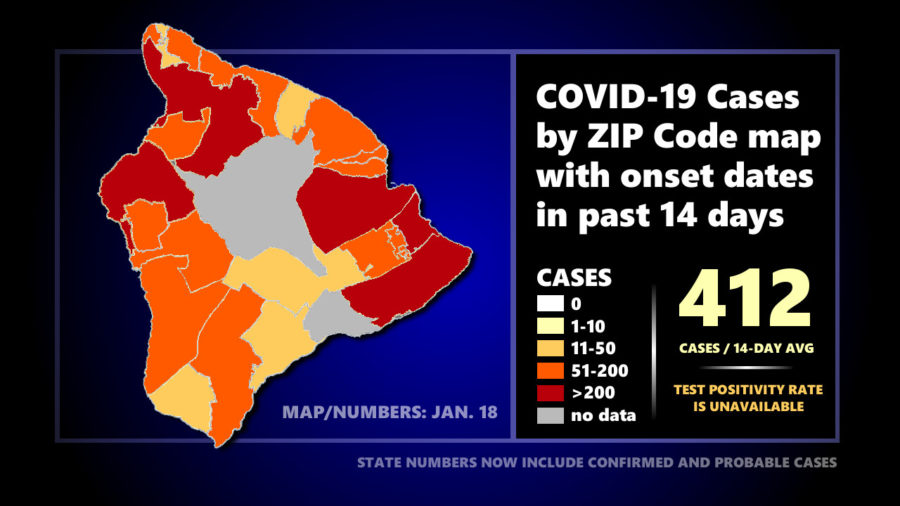Hawaiʻi COVID-19 Update: Record 834 New Cases On Big Island