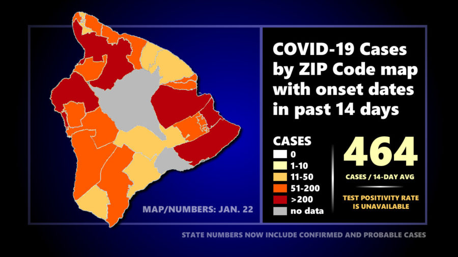 Hawaiʻi COVID-19 Update: 484 New Cases On Big Island