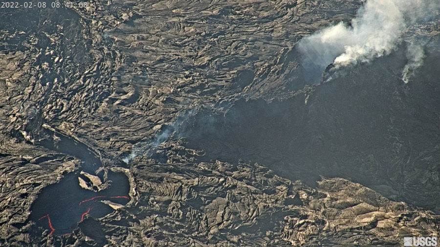 Kilauea Volcano Eruption Update For Tuesday, Feb. 8