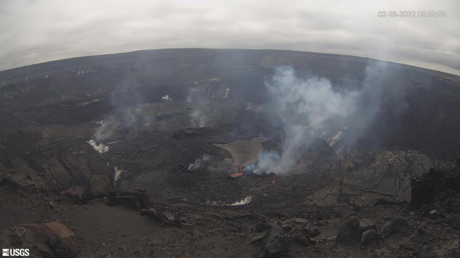 Lava Effusion Resumes At Kilauea Volcano