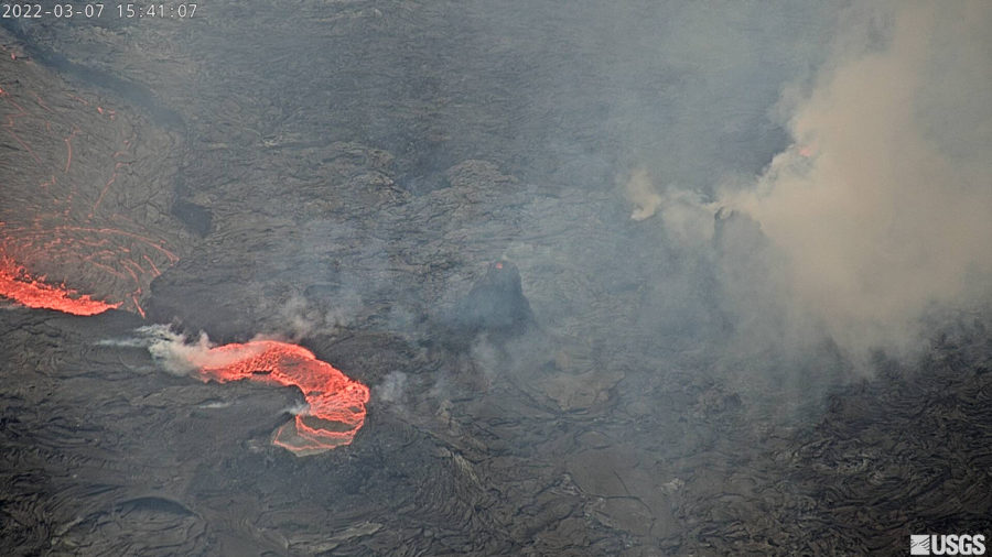 Kilauea Volcano Eruption Update for Monday, March 7