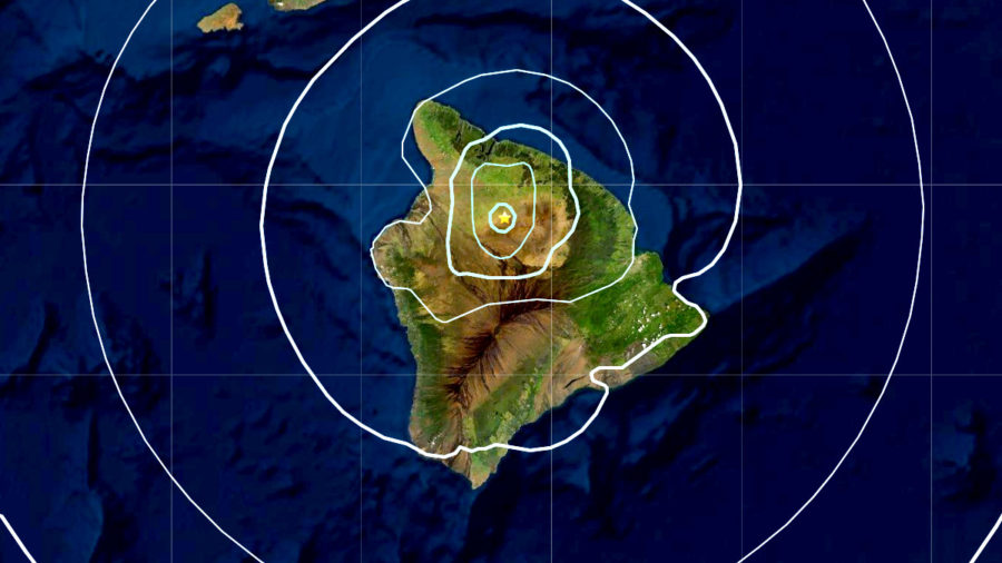 Magnitude 4.5 Earthquake Shakes Hawaiʻi Island