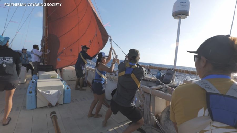 VIDEO: Hōkūleʻa Prepares For Departure To Tahiti From Hilo