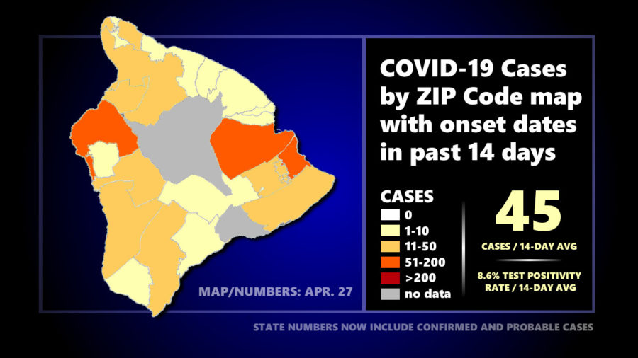 Hawaiʻi COVID-19 Weekly Update: 491 Cases On Big Island