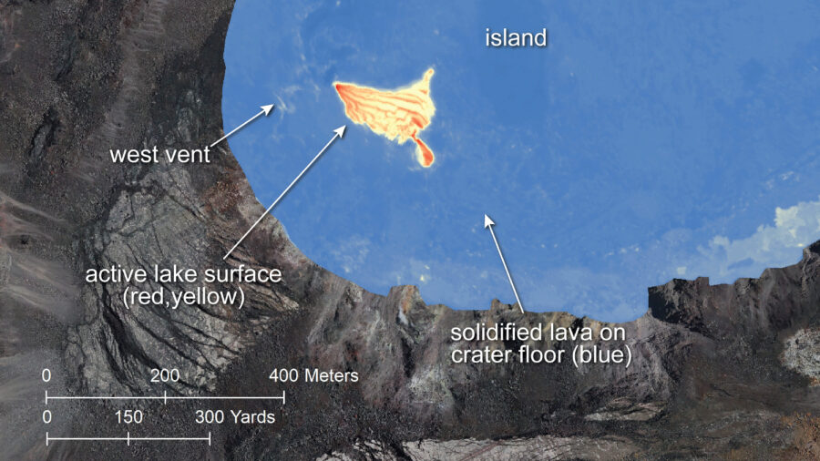 New Thermal Map Details Lava Activity At Kilauea Summit