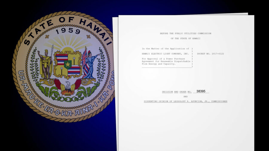 Hawaiʻi Regulators Again Reject Hu Honua Power Purchase Agreement