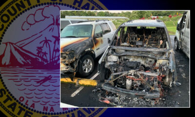 County Vehicles Torched At Hilo’s Kamana Senior Center