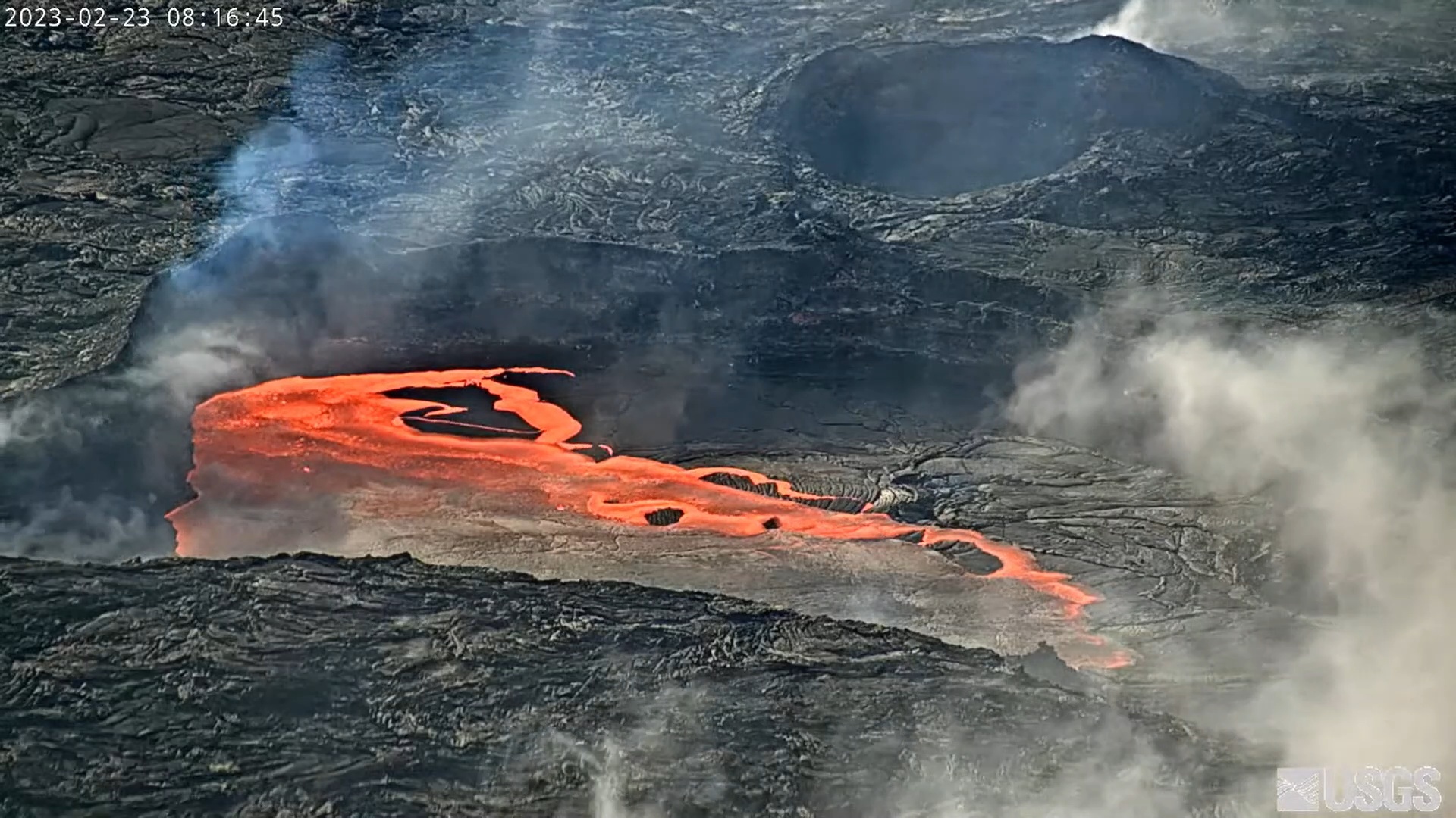 VIDEO Crust Founders As Kilauea Eruption Diminishes