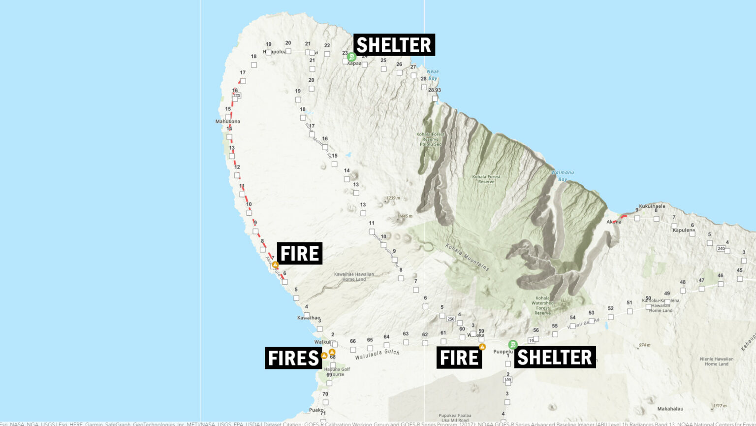 Hawai'I Island Firefighters' Courage In The Face Of The Mauna Kea Fire - 8kxnl3g