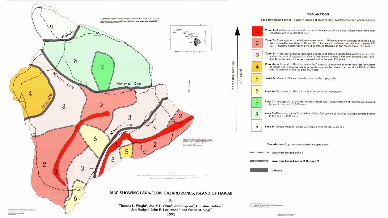 Hawaiʻi Lawmakers Call For Updated Lava-Zone Maps