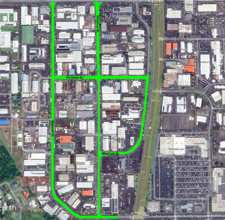 Road Resurfacing In Hilo Industrial Area Planned For November