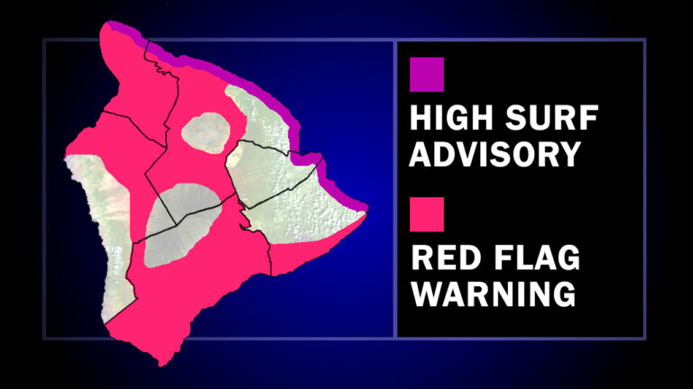 Red Flag Warning Extended Into Saturday – Big Island Video News