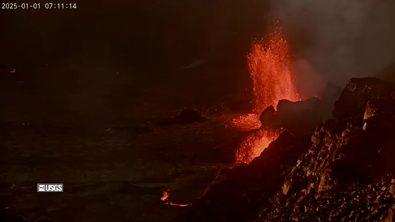 Kīlauea Volcano Eruption Continues Into 2025